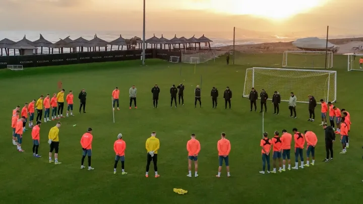 «‎Світла пам’ять»: Шахтар вшанував гірників, яких 1 лютого вбила Росія