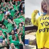 Светр із написом «Fuck you Putin» привернув увагу фанатів Північної Ірландії: «Такого я не очікувала»