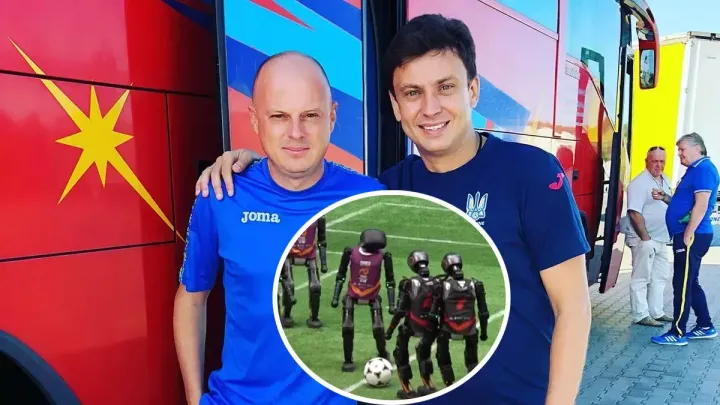 Вацко і Циганик сказали, що думають про історичний матч андроїдів: «‎Степановичу, ти навіть роботів поламаєш»