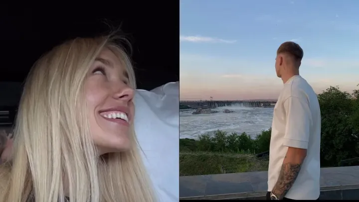 «Сподіваюсь Бражко не побачить‎»: співак ALEKSEEV записав відео з коханою хавбека Динамо – є реакція гравця