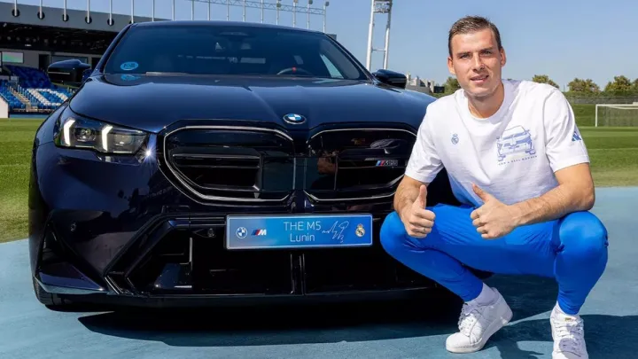 Лунін кинув виклик команді: українець – єдиний з гравців Реала, який обрав особливу модель BMW