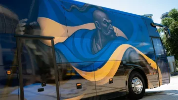 УАФ показала оновлений автобус збірної України: яскраве відео презентації