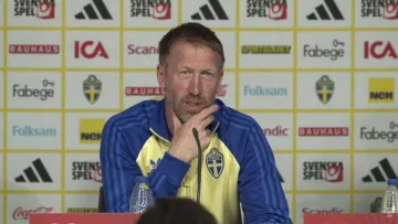 «Знайшли баланс між обороною й атакою»: Поттер прокоментував перемогу Швеції над Україною і похвалив Дьокереша