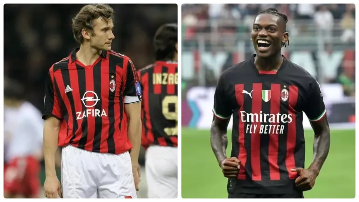 «Римується з Шева‎»: зірку Мілана порівнюють з українською легендою футболу