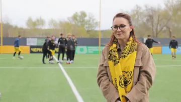 «‎Круто бачити, що життя триває»: прем'єр-міністерка Свириденко – про вихід ФК Чернігів у фінал Кубка України