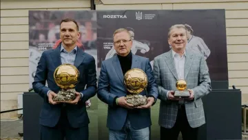 Шевченко, Блохін і Бєланов вперше оголосили про визначну подію: що задумали володарі «‎Золотого м’яча»