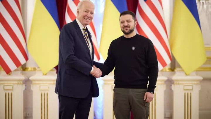 Байден у Києві: Ворскла відреагувала на приїзд президента США до України