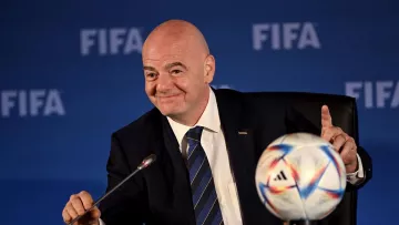 Зрада від Інфантіно: президент ФІФА не виключає, що збірна Росії зможе зіграти на ЧМ-2026