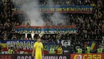 «Бессарабія — це Румунія»: на матчі з Косово ультрас розмістили скандальні банери