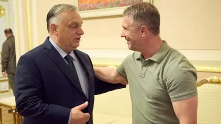 Ребров зустрівся з Орбаном: відомо, про що спілкувалися прем'єр-міністр Угорщини та тренер збірної України