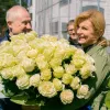 Суркіс подарував 55 троянд і сумку екс-президентці Хорватії: зустріч відбулася на базі Динамо