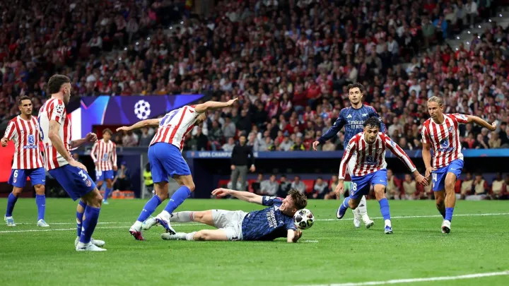 Атлетіко та Арсенал обмінялись голами з пенальті: другий півфінал Ліги чемпіонів відгримів у Мадриді