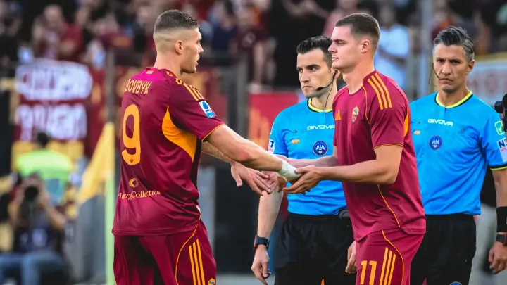 Довбик і Гасперіні: головний тренер Роми пішов від прямої відповіді на запитання, яке стосується українця