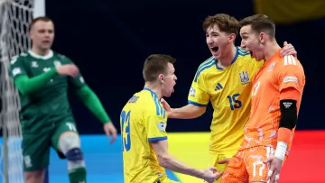 Збірна України з футзалу здобула першу перемогу на Євро-2026: команда Косенка має всі шанси вийти в плей-оф
