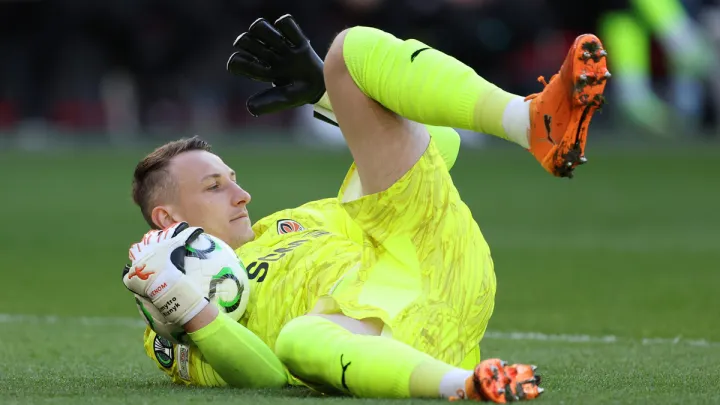 Сейви Різника вразили УЄФА: офіційний акаунт Ліги конференцій зробив відео про кіпера Шахтаря перед півфіналом