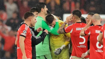 «Він увійде в історію цієї Ліги чемпіонів»: Моурінью – про привітання Куртуа Трубіна з його голом Реалу