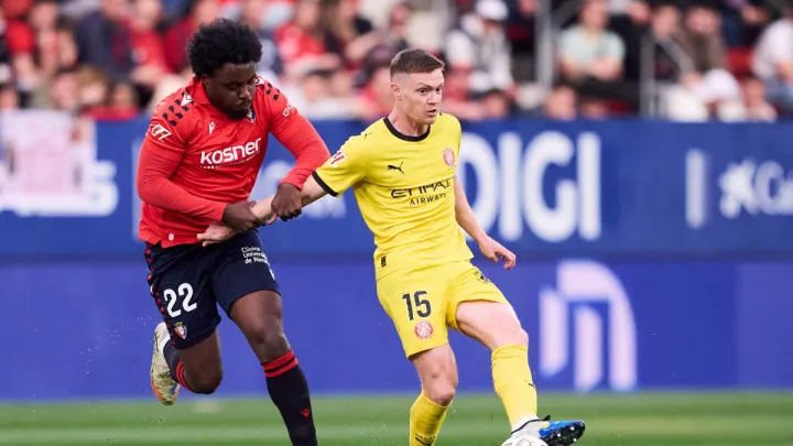 Ванат – найгірший, Циганков не вразив теж: оцінки та статистика українців Жирони в матчі з Осасуною у Ла Лізі