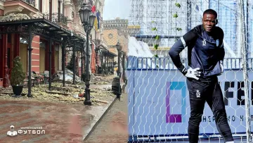 «Пережив жах, коли ракета влучила у готель, де я жив»: воротар Чорноморця Аніагбосо дав відверте інтерв’ю про віру та футбол