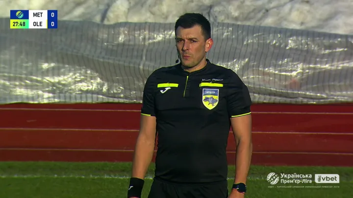 Історія в УПЛ: арбітр вперше пояснив рішення VAR на весь стадіон