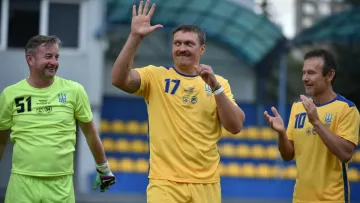 Шевченко з Усиком та зірками шоу-бізнесу зіграли у футбол: Металіст 1925 розкрив мету спортивної події