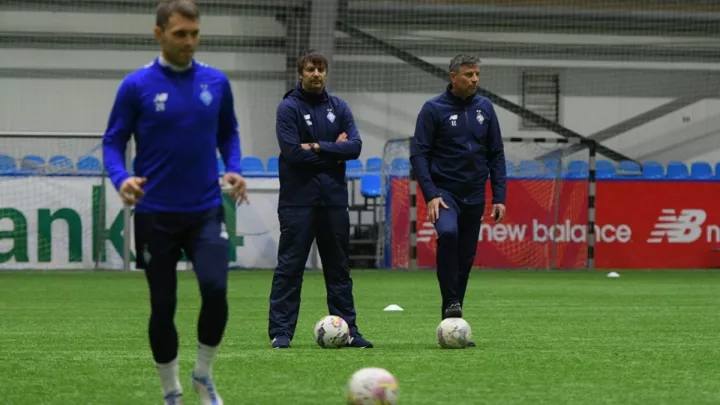Луческу керує Динамо дистанційно: Шовковський і інші асистенти румуна слідкують за тренувальним процесом