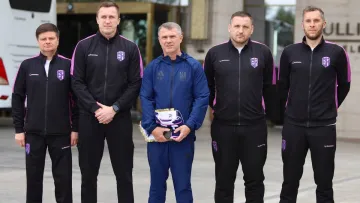 Турне Реброва продовжується: тренер збірної України відвідав тренувальний табір новачка УПЛ