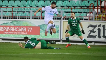 Колос втратив шанс обійти Полісся у грі проти Оболоні: команда Костишина зіграла ювілейний матч