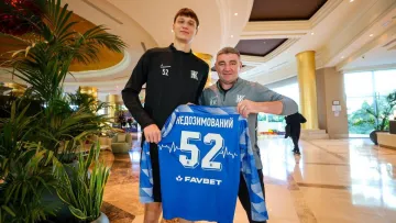 У Колосі з'явився новий воротар: його зріст у 18 років становить понад 200 сантиметрів