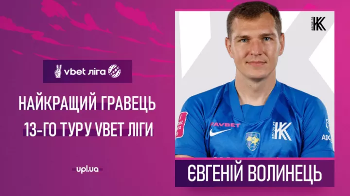 Визначено найкращого гравця 13 туру УПЛ: парирував удари динамівців та зіграв на «нуль»