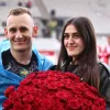 Романтична історія в Німеччині: гравець Вереса перед матчем зробив пропозицію коханій