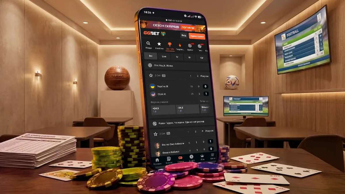 GGbet букмекерська контора