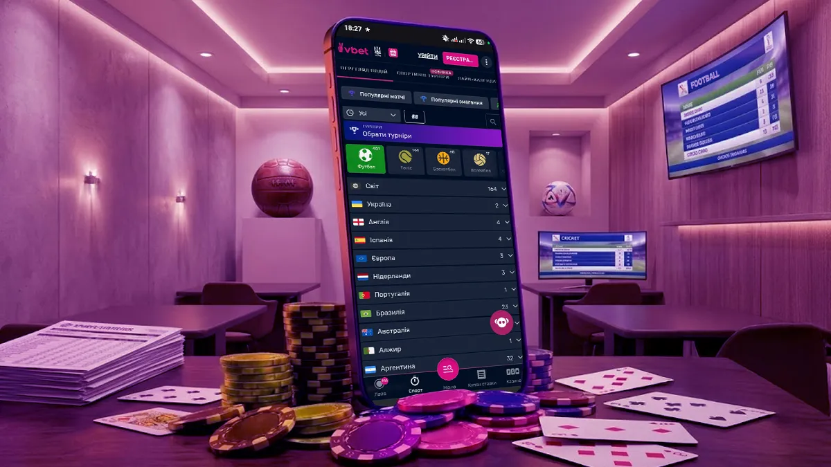 VBET букмекерська контора