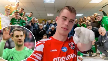 «Для мене Ноєр найдосконаліший»: воротар Оболоні Марченко – про перемогу над Рухом, кліншит і свої секрети