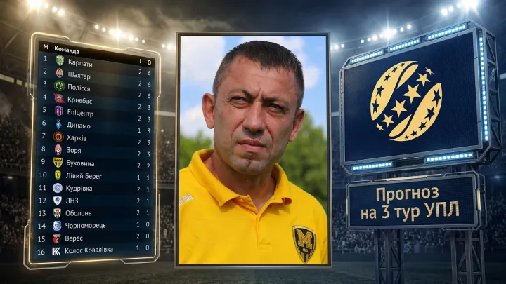 «Без сенсацій сумно»: Призетко дав прогноз на всі матчі 3-го туру УПЛ