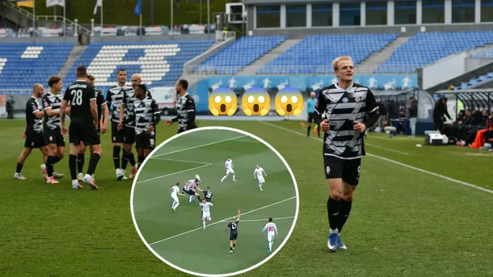 «Рішення пробити прийняв за частку секунди»: Артем Слесар про суперудар ножицями за Зорю у матчі проти Вереса