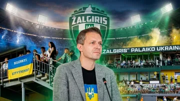 «Коли Україна переможе, я вип’ю пива в Києві, Одесі чи Львові»: президент Жальгіріса – про війну та футбол