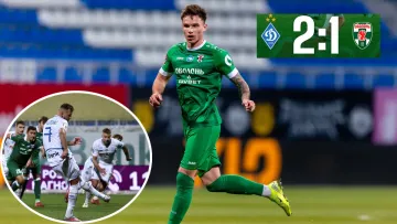 «Рука була притиснута до грудей»: нападник Оболоні Устименко – про пенальті та свій гол Динамо