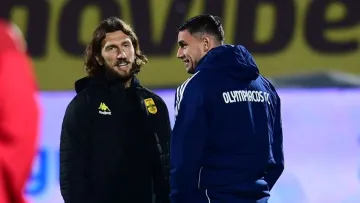 Яремчук проти Чигринського: нападник Олімпіакоса зустрівся з ексгравцем Шахтаря і Барселони перед очним матчем