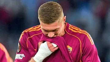 Довбика кинули в бій проти Інтеру в Серії А: як зіграв форвард збірної України та яку оцінку отримав