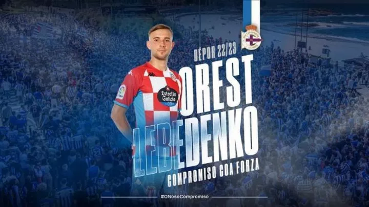 Лебеденко відзначився за Депортиво: відео дебютного гола українця, який забезпечив перемогу в матчі