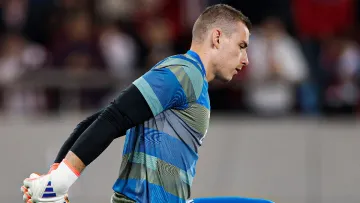 «Найкращий запасний воротар світу»: іспанські журналісти відреагували на гру Луніна з Олімпіакосом в матчі ЛЧ