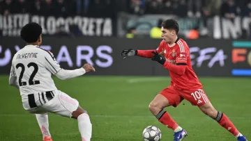 Судаков провів потужний матч проти Ювентуса в ЛЧ, але Бенфіка програла: детальна статистика українця