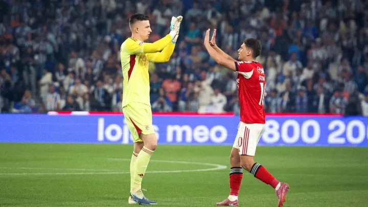 Команда Трубіна і Судакова була за крок від сенсації: Бенфіка вирвала перемогу у доданий час