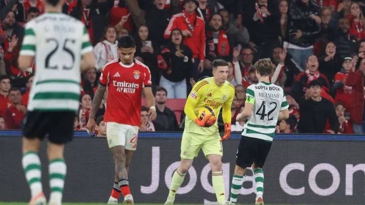 Чи винен Трубін у пропущеному м’ячі від Спортинга? Фанати Бенфіки сказали все, що думають про гру воротаря