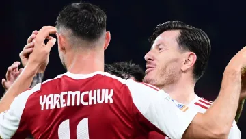 Яремчук повернувся у стартовий склад Олімпіакоса та оформив дубль: відео феєрії українського форварда