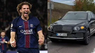 Відомо автомобіль, на якому їздить Забарний: захисника ПСЖ помітили за кермом суперлюксового кросовера Bentley