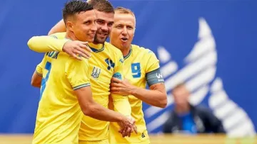 Збірна України з пляжного футболу вийшла до фіналу Євроліги: жовто-сині розгромили латвійців